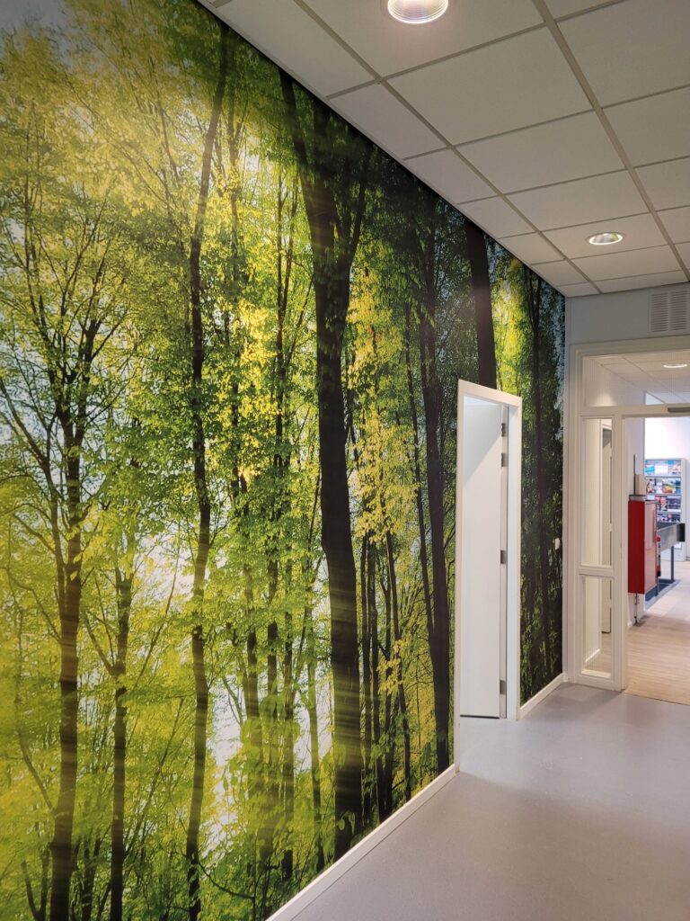 Wandvisual in de vorm van fotobehang door Dorigo-Rosbag