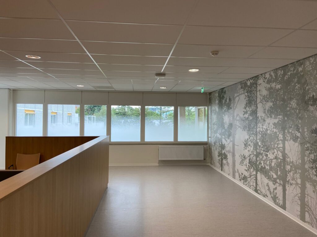 Fotowand in interieur geplaatst door Dorigo-Rosbag